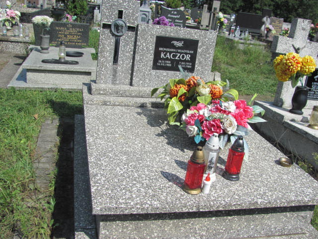 Grób Bronisława Kaczor