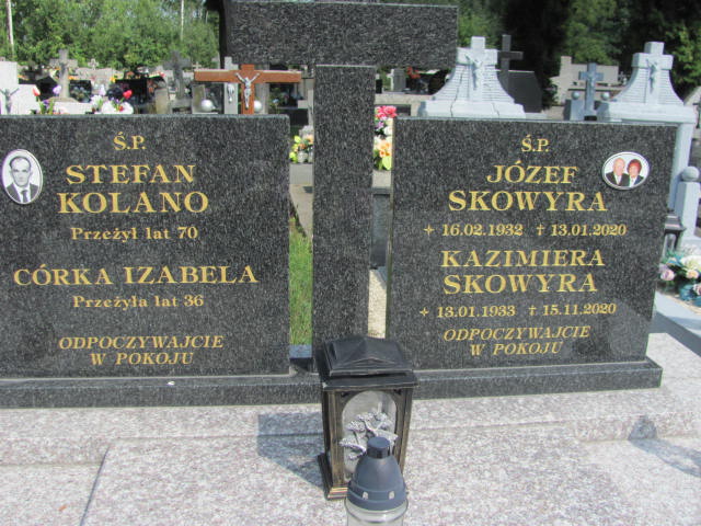 Józef Skowyra 1932 Delastowice - Grobonet - Wyszukiwarka osób pochowanych