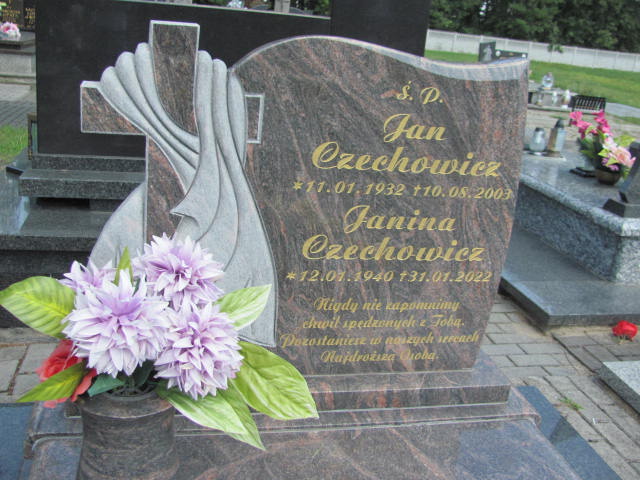 Jan Czechowicz 1932 Delastowice - Grobonet - Wyszukiwarka osób pochowanych