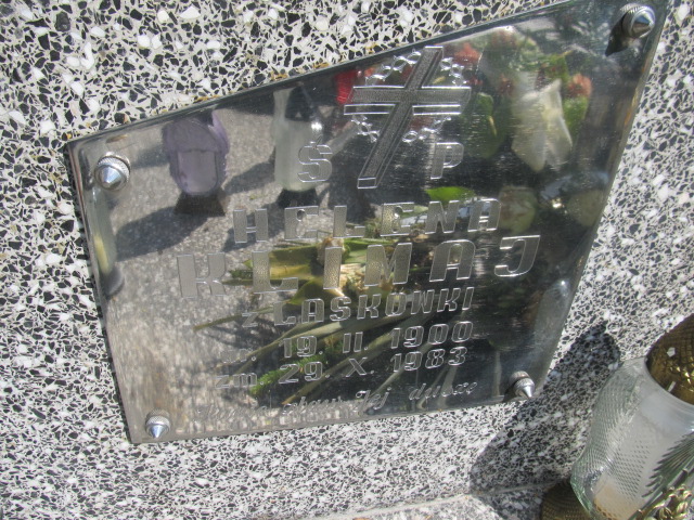 Kazimiera Klimaj 1927 Delastowice - Grobonet - Wyszukiwarka osób pochowanych