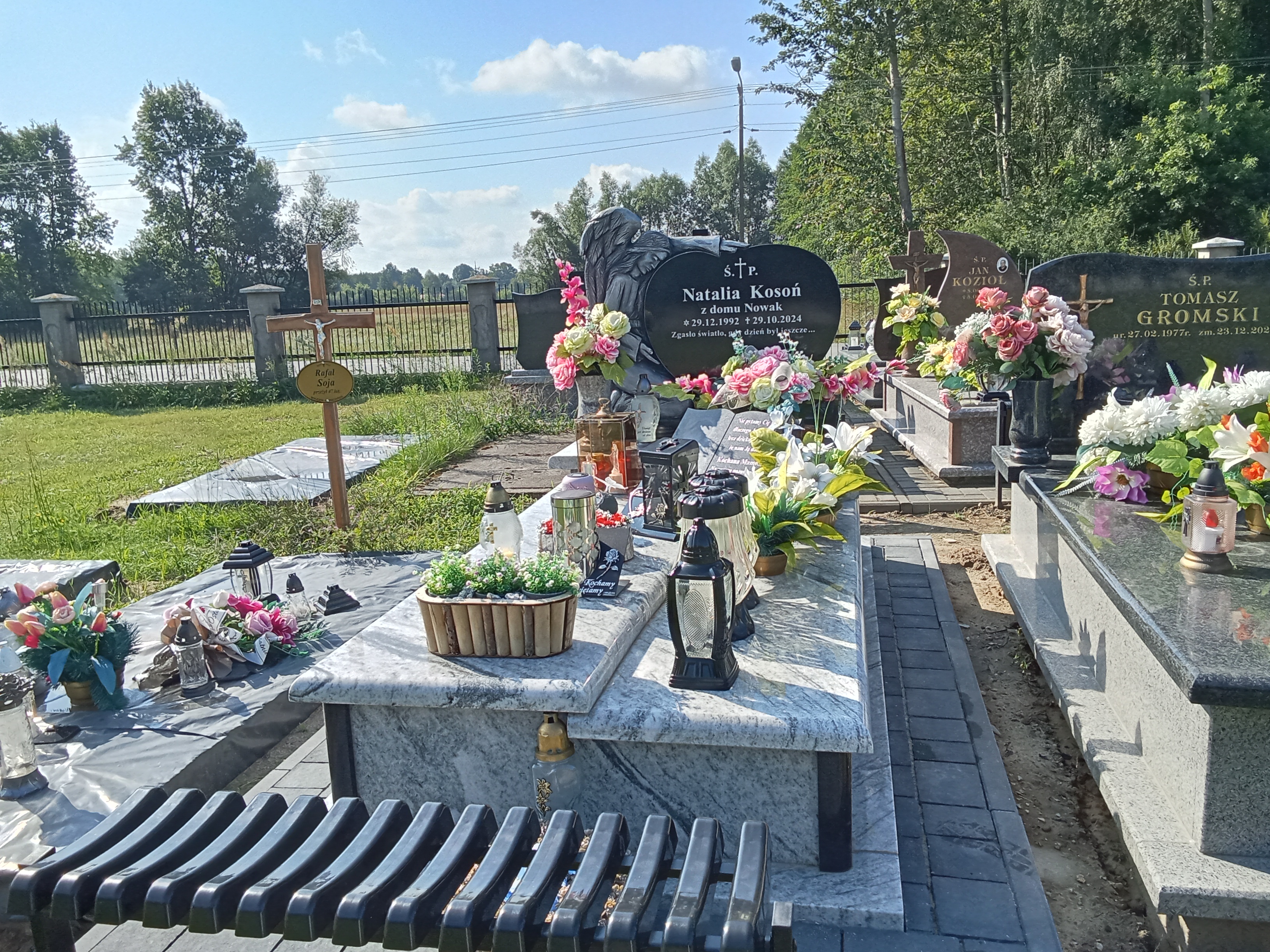 Grób Natalia Kosoń